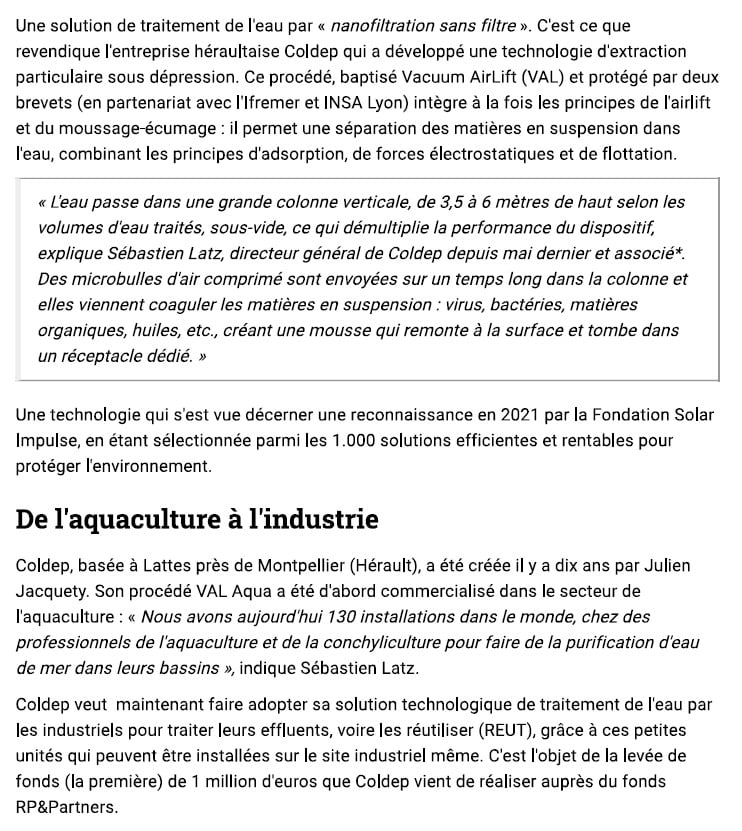 ARTICLE LA TRIBUNE NOV 2023 COLDEP PAGE 2